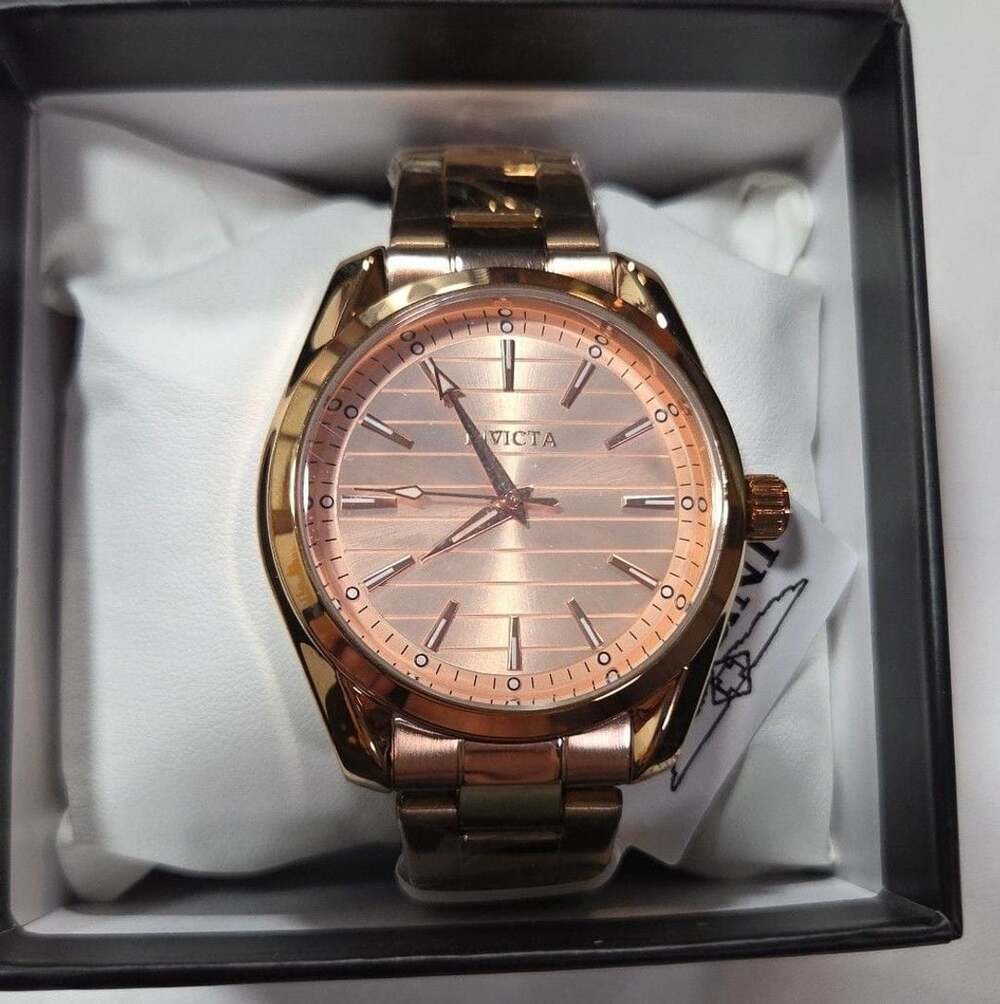 Invicta Celestial 69196 Quartz Watch Rose Gold 42mm